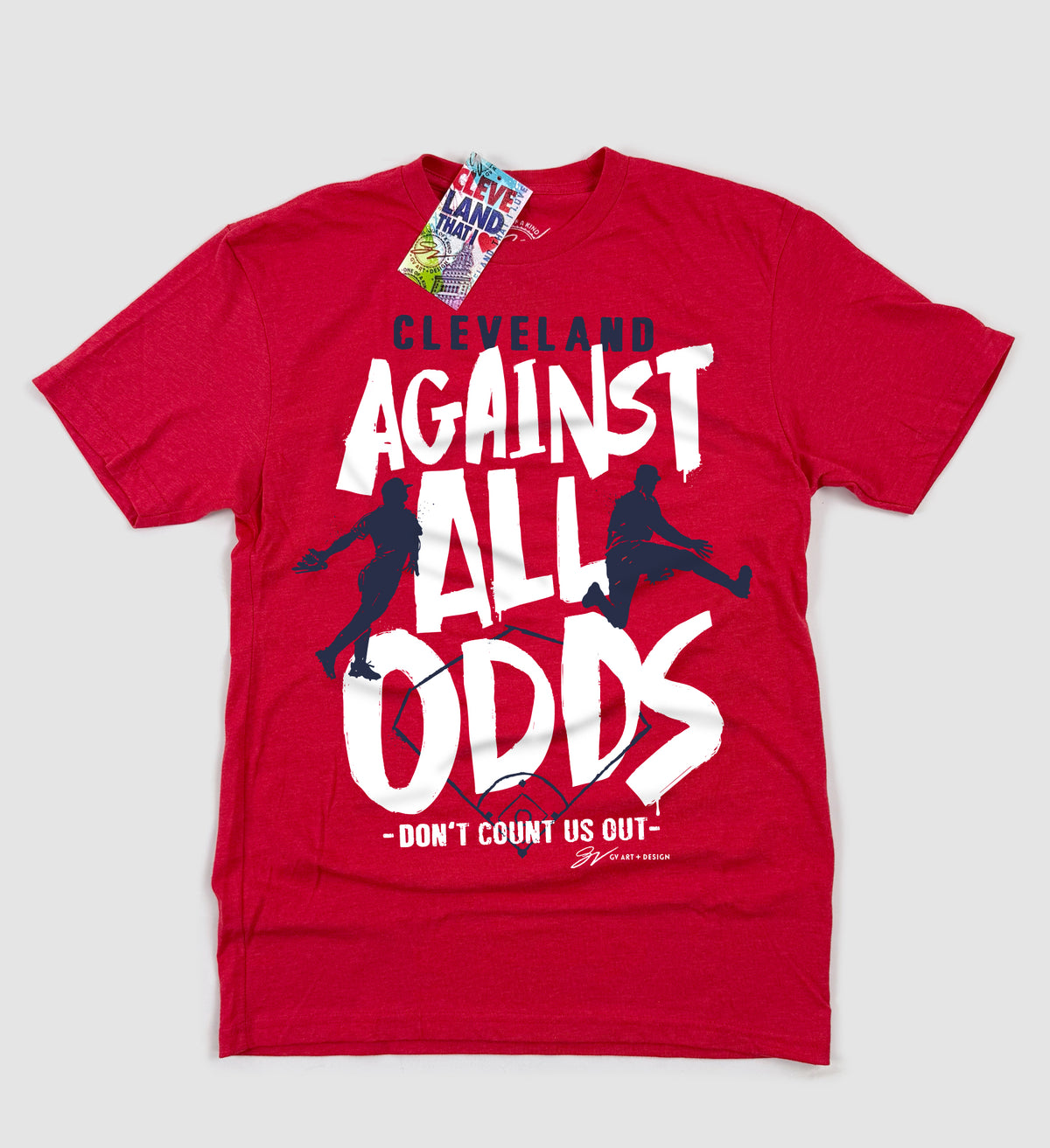Cleveland Against All Odds T shirt