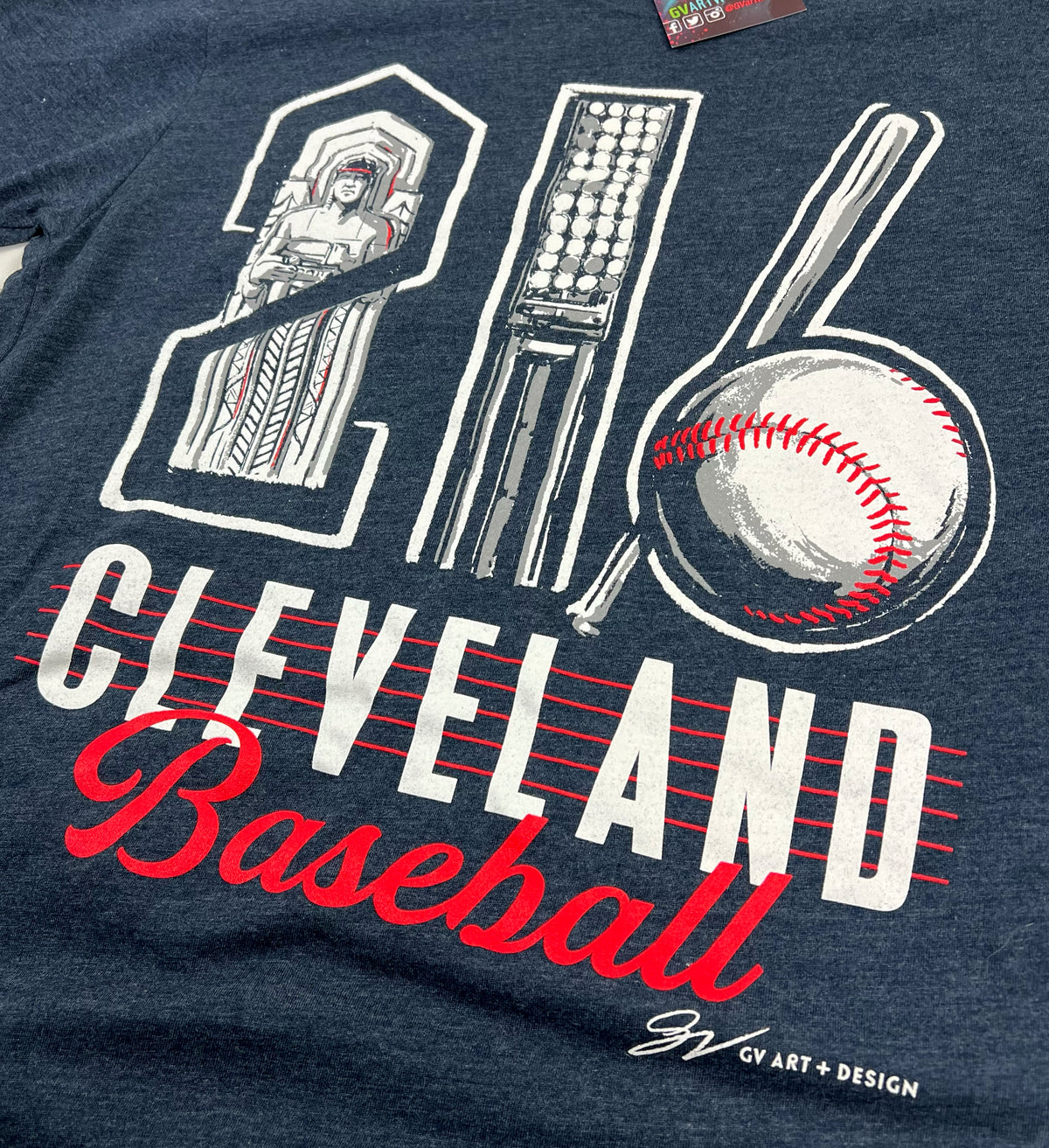 216 Baseball T shirt