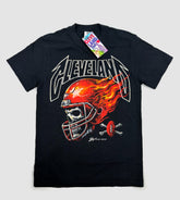 Skull Flames Helmet TShirt