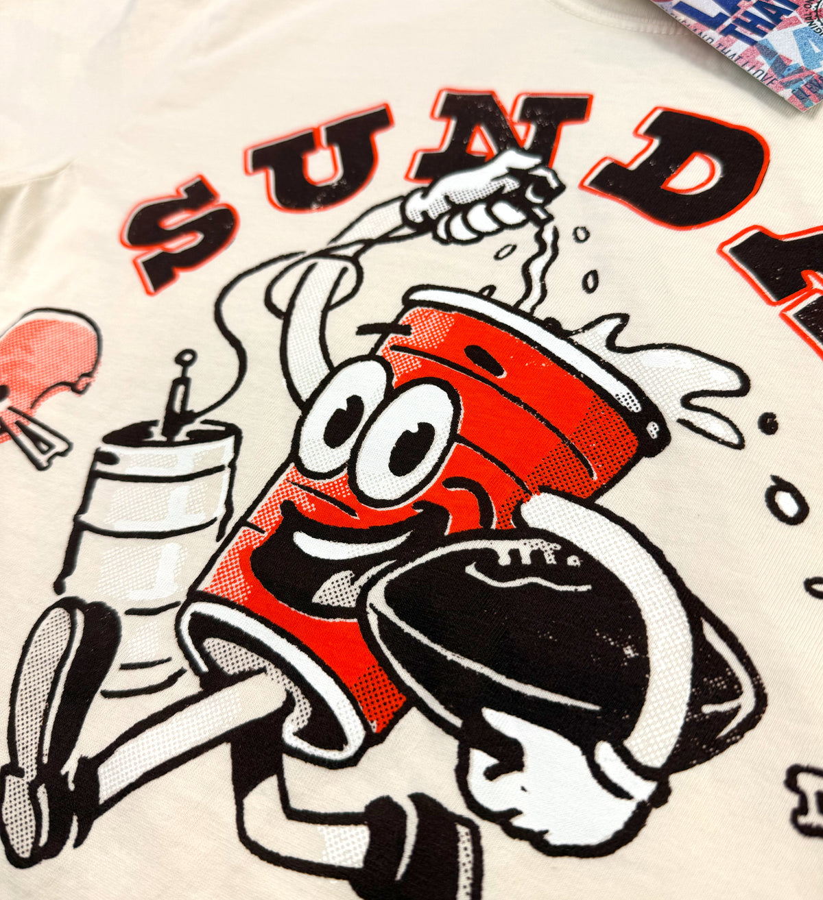 Bottoms Up Sunday Funday T Shirt