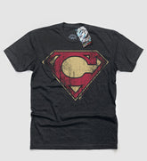 Black Cleveland Super C Wine and Gold T shirt