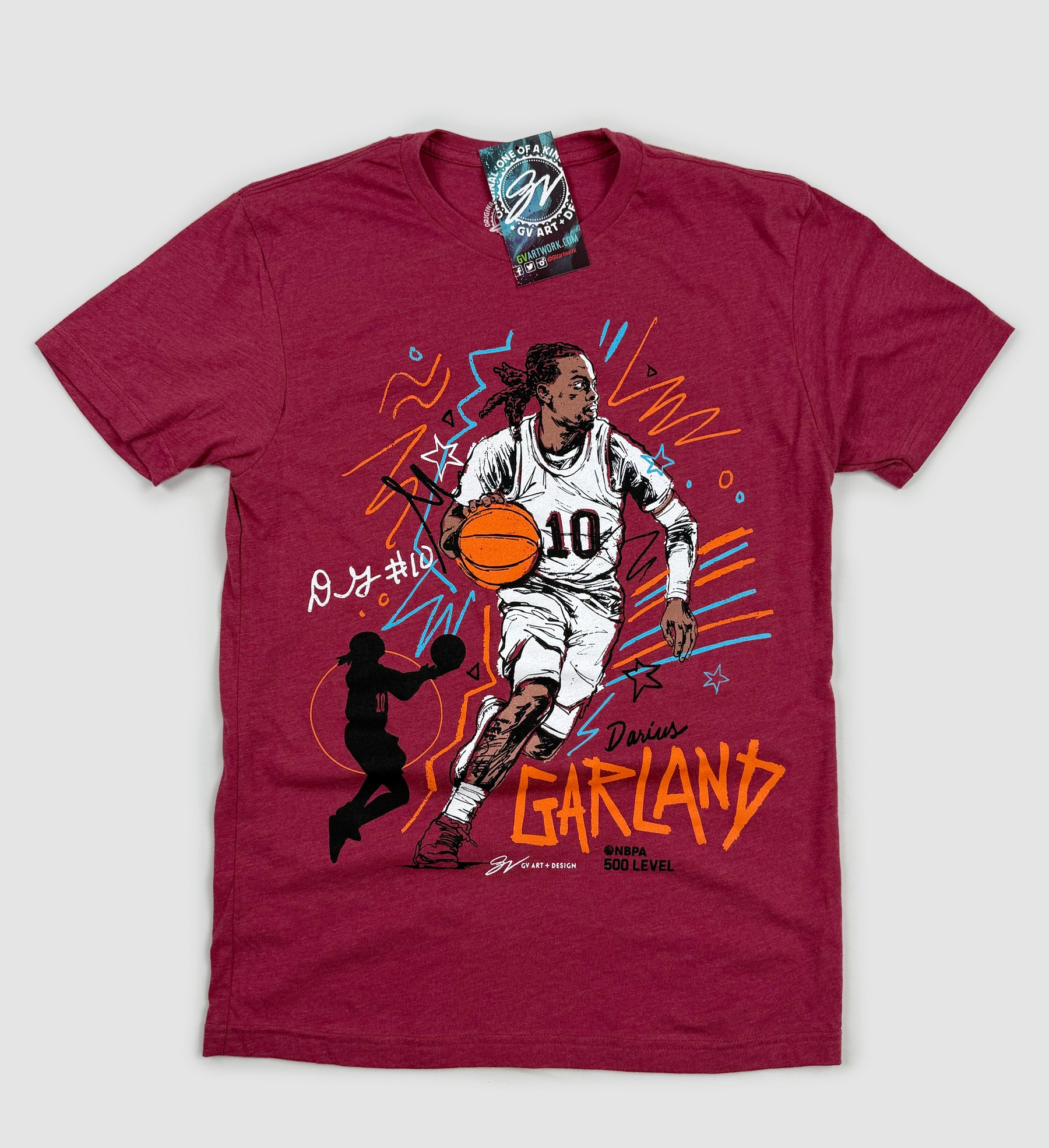 Darius Garland Sketch T Shirt