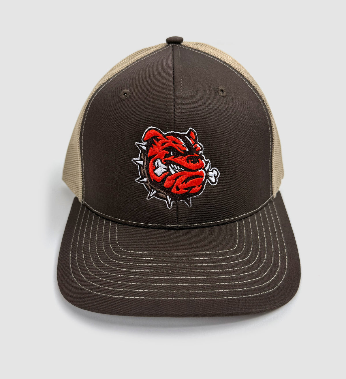 Dawg Brown Mesh Snap Back