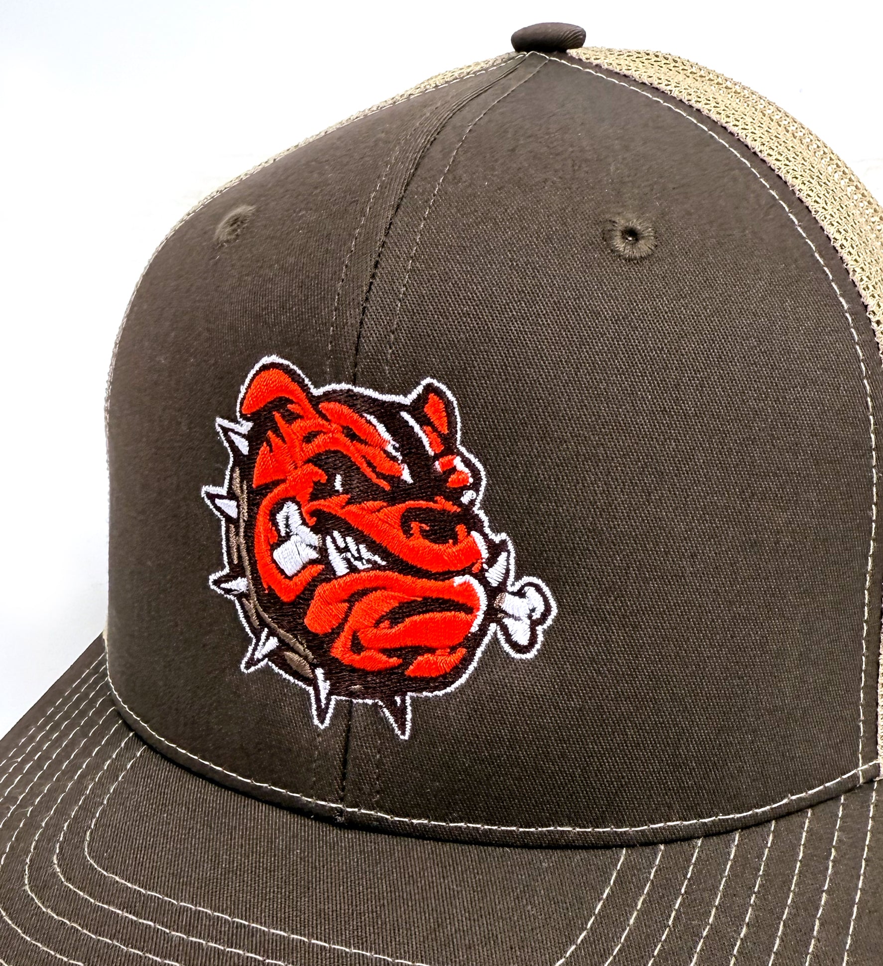 Dawg Brown Mesh Snap Back