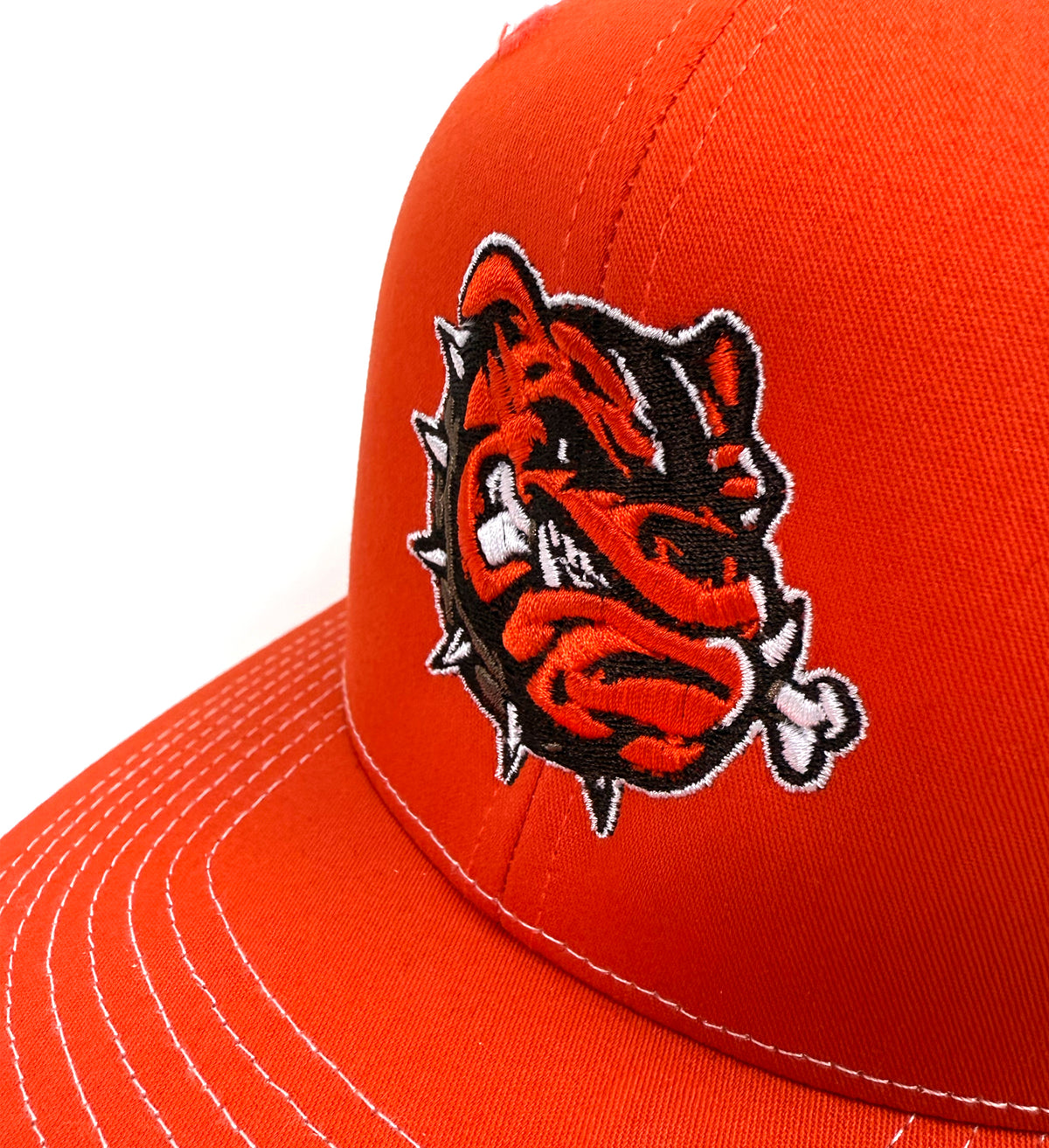 Dawg Orange Mesh Snap Back