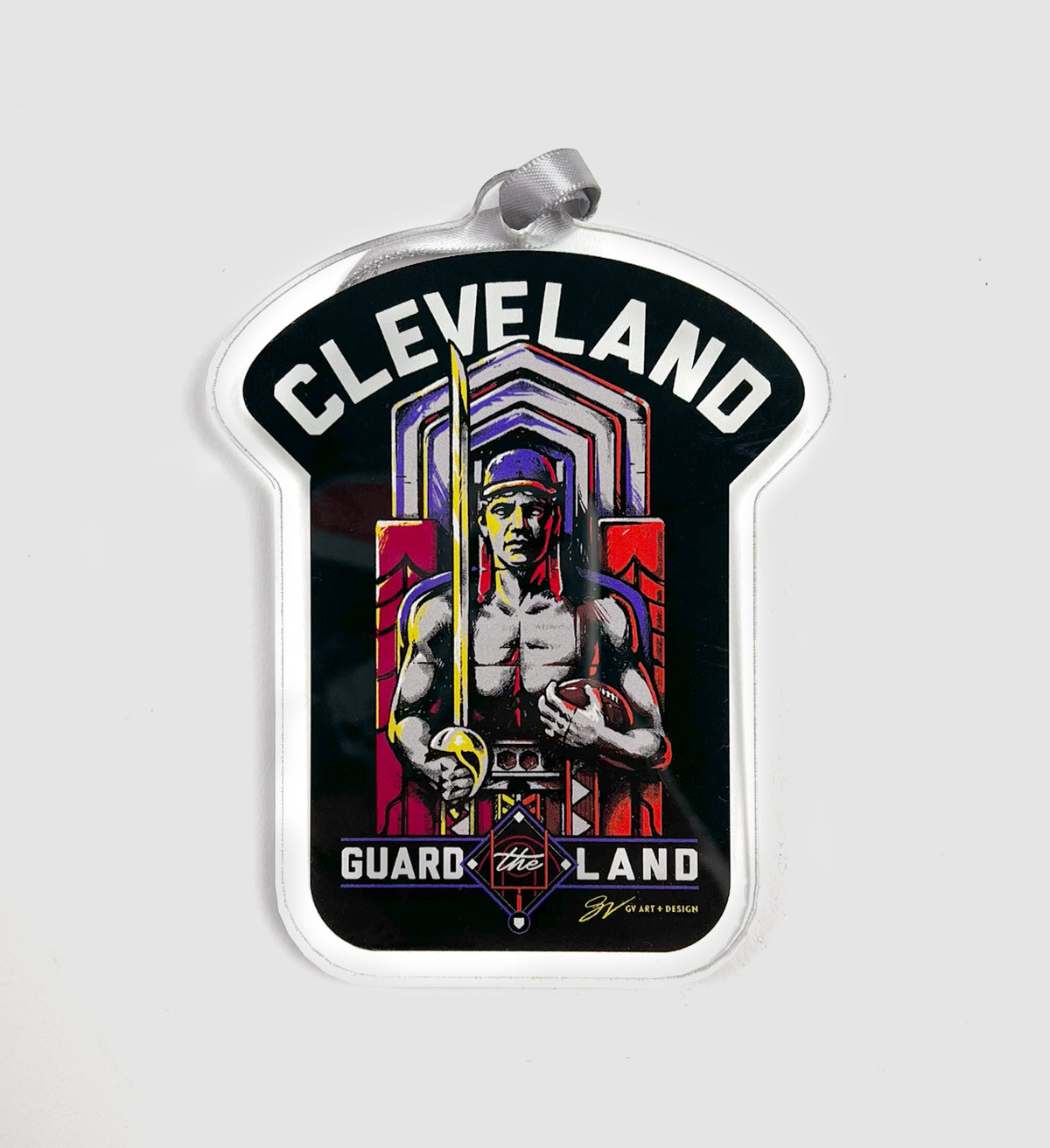 Guard The Land Clear Ornament