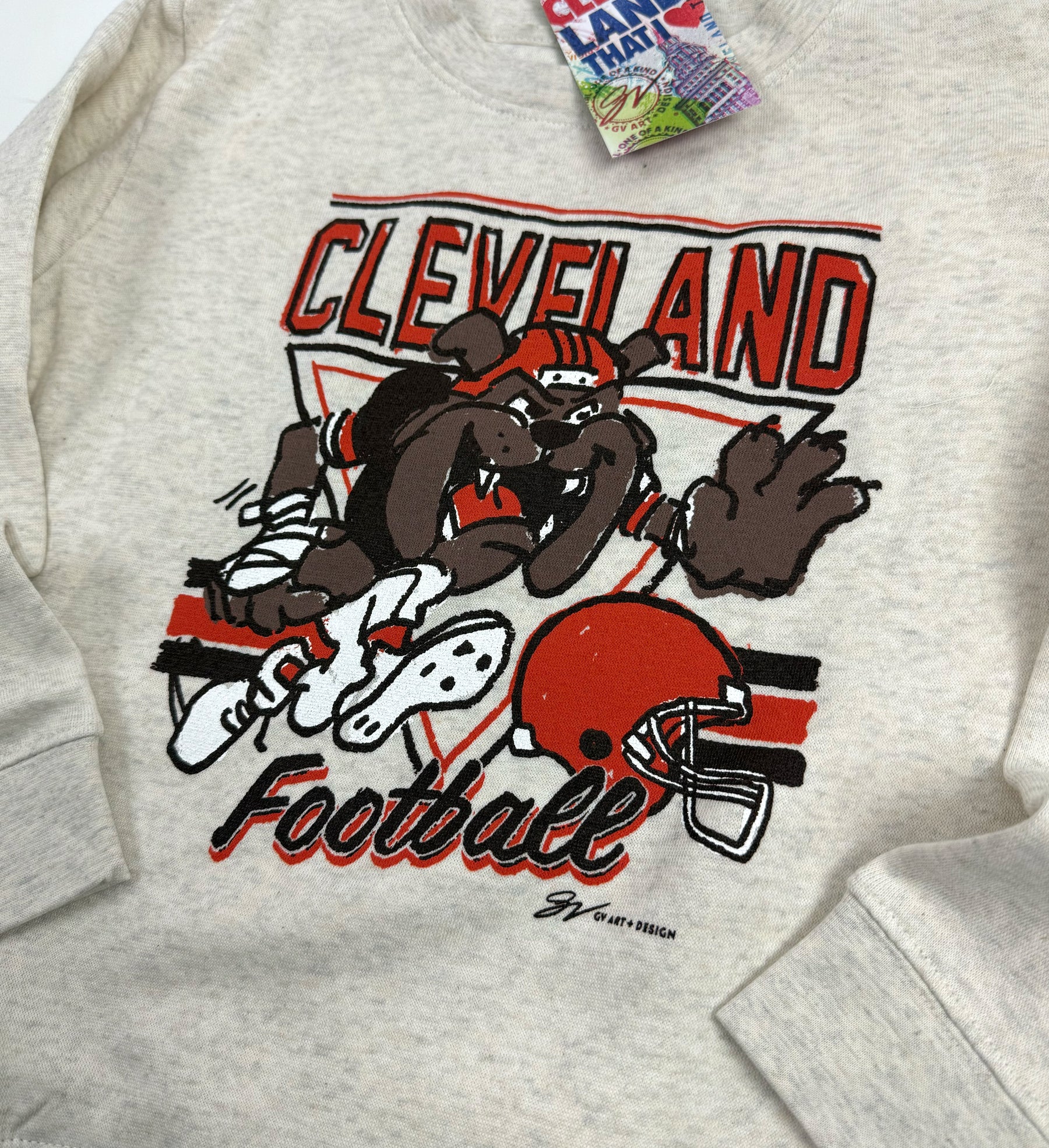 Kids Cartoon Dawg Crew Sweatshirt