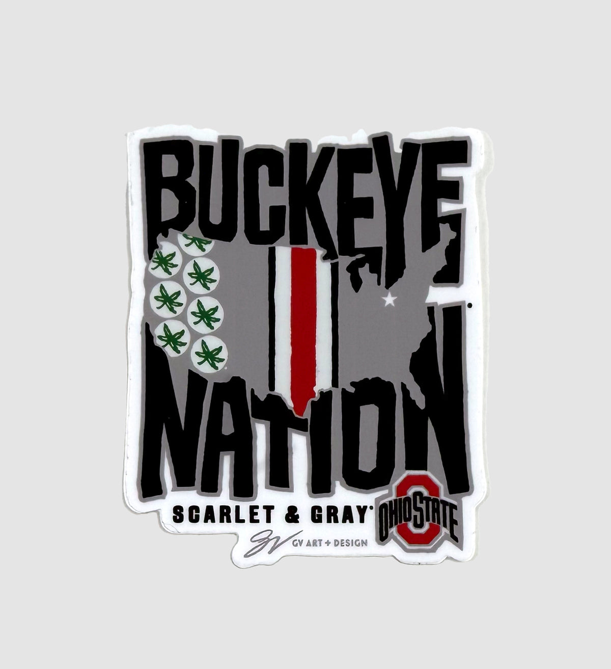 Buckeye Nation Sticker
