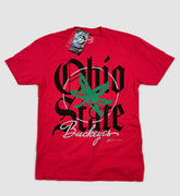 Ohio State Old English Front Red T Shirt