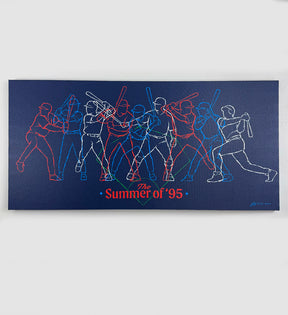 Summer of 95 Batting Stance Canvas Artwork