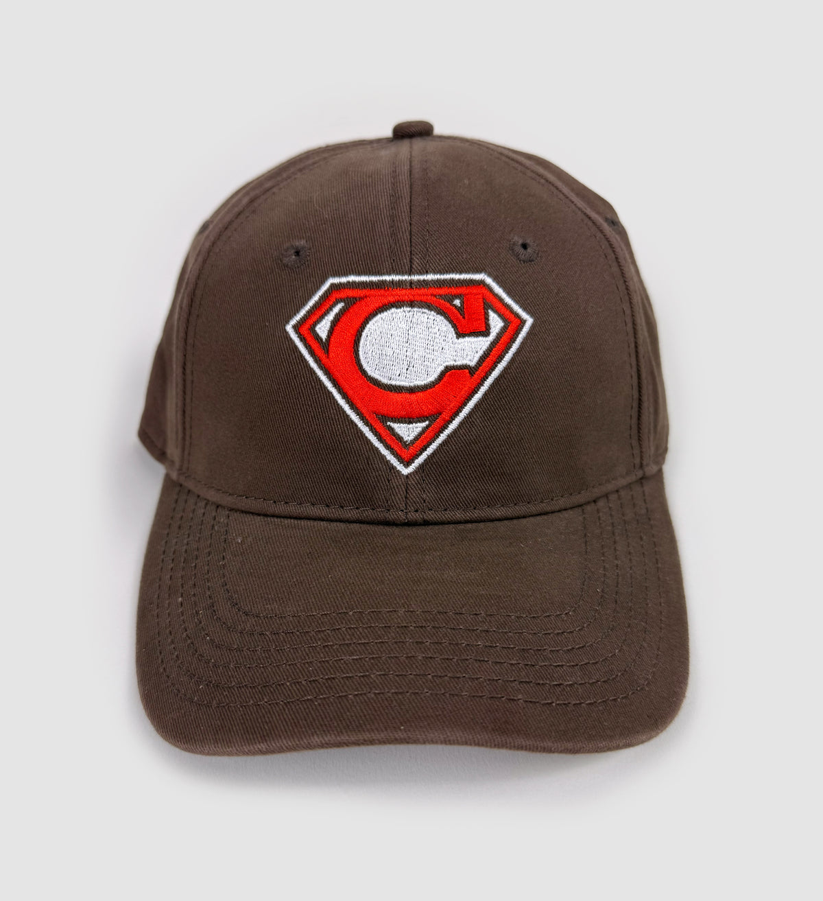 Super C Brown Dad Hat
