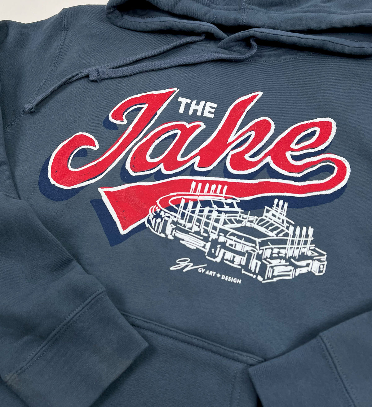 The Jake Storm Blue Hooded Sweatshirt